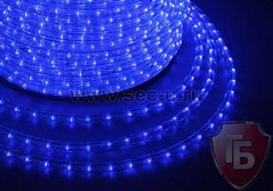 Дюралайт светодиодный, эффект мерцания(2W), синий, 220В, диаметр 13 мм (бухта 100м) NEON-NIGHT