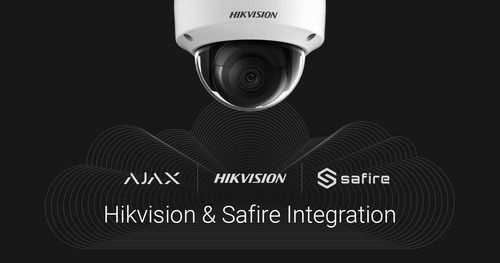 Подключение камер Hikvision и Safire к Ajax в 5 кликов