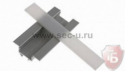 Алюминиевый анодированный профиль врезной уголовой (3м) 