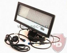Прожектор прямоугольный, 360 диодов, размер 320x145x225, 25W, 240V/12V, RGB, IP65 NEON-NIGHT
