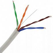 UTP 4PR 23AWG CAT6e 305м внутренний OptimLAN