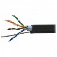 UTP 4PR 24AWG CAT5e 305м OUTDOOR+TR-FG8 (трос) OptimLAN