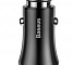 Автомобильное зарядное устройство Baseus Gentleman F635, 2 USB, 4.8 А, черное