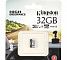 Карта памяти microSDHC UHS-I U1 Kingston High Endurance 32 ГБ, 95 МБ/с, class 10