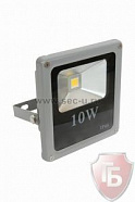 Прожектор уличный LED, Slim, 10W, 220В, 700 Lm, IP65, Lamper