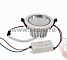 Светильник светодиодный "Downlight", встраиваемый, мощность 5W