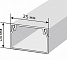 Короб (T-plast) 25 х16  ПВХ ( упаковка 84м)