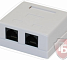 Розетка компьютерная-2 RJ-45 CAT5e (03-0151)