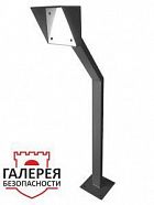 Стойка для считывателя Аякс 150х150 мм, черная, Базовая, наклонная