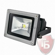 Прожектор уличный LED, Cold White, 10W, 220В, 800 Lm, IP65. Lamper