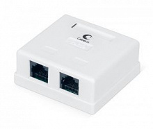 Cabeus WS-8P8C-Cat.5e-2 Розетка компьютерная RJ-45, категория 5e, одинарная, внешняя, Dual IDC
