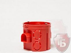 Коробка установочная 64х60 с саморезами