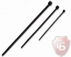 Хомут nylon 2.5  x 200 мм (упак 100шт) черный (07-0201-4)