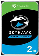 Жесткий диск Seagate Skyhawk ST2000VX017, 2ТБ, HDD, SATA III, 3.5"