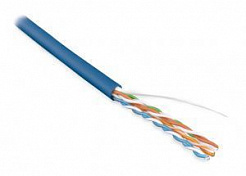 Hyperline UUTP4-C5E-S24-IN-PVC-BL-305 (305 м) (синий)