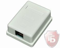 Розетка компьютерная-1 RJ-45 CAT5e (03-0121)